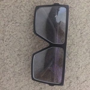 Women’s gradient big frame sunglasses